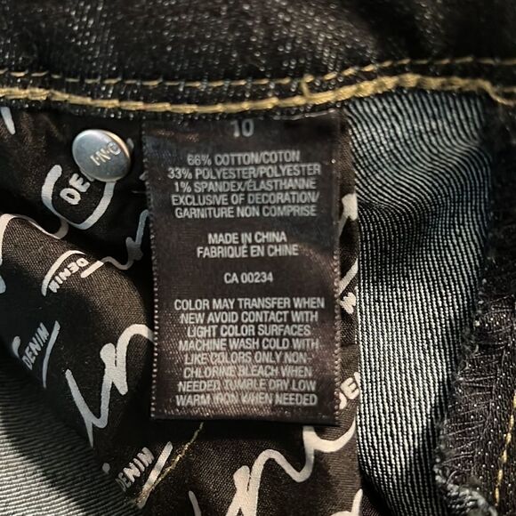 INC REGULAR FIT SKINNY‎ LEG DARK WASH JEANS SIZE 10 NWT - Picture 11 of 11